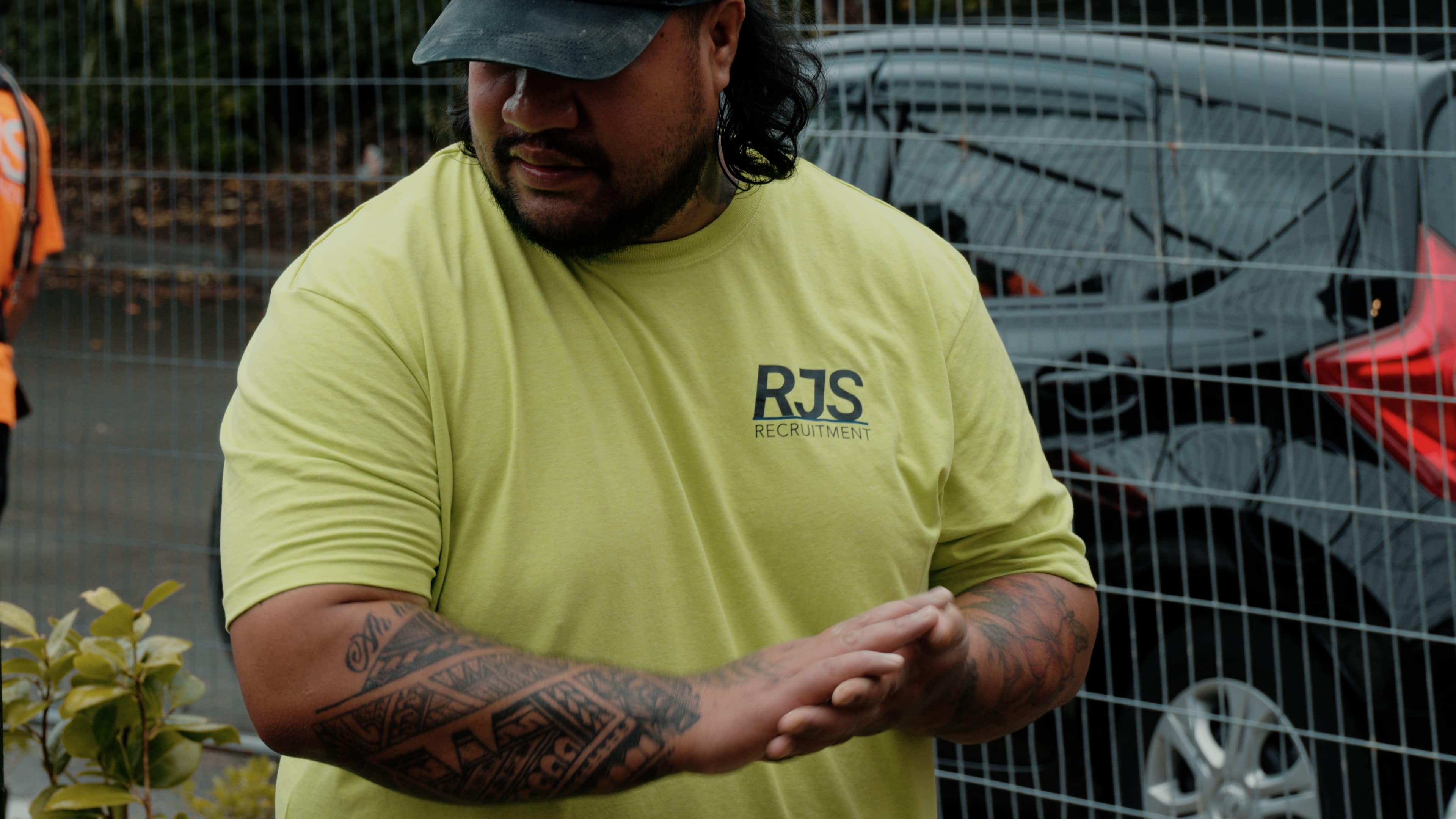 RJS Recruitment worker on site